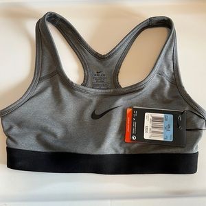 NIKE PRO CLASSIC DR-FIT Girl’s Sports Bra, Size Medium, Pro 360